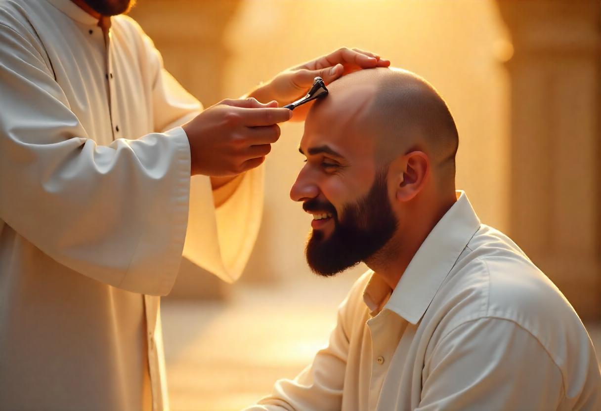 الحلق أو التقصير